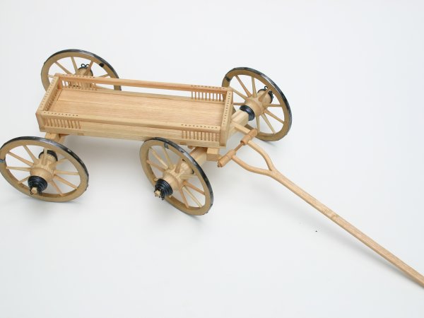 Modellbau - Hallstattzeitlicher Wagen - I